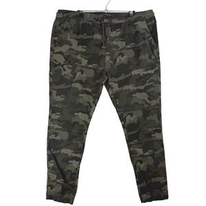 Indigo Beast Camo Jogger Pants Men's 2XL Cotton Spandex‎ Moto Style